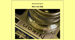 Desktop Screenshot of nicovandijk.net